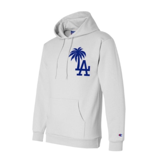 L.A. Beach Palm Tree Life Hoodie Sweater/ Champion